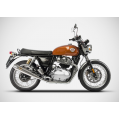 ZARD Dual Slip-on Exhaust for Royal Enfield Continental GT / Interceptor (2019+)